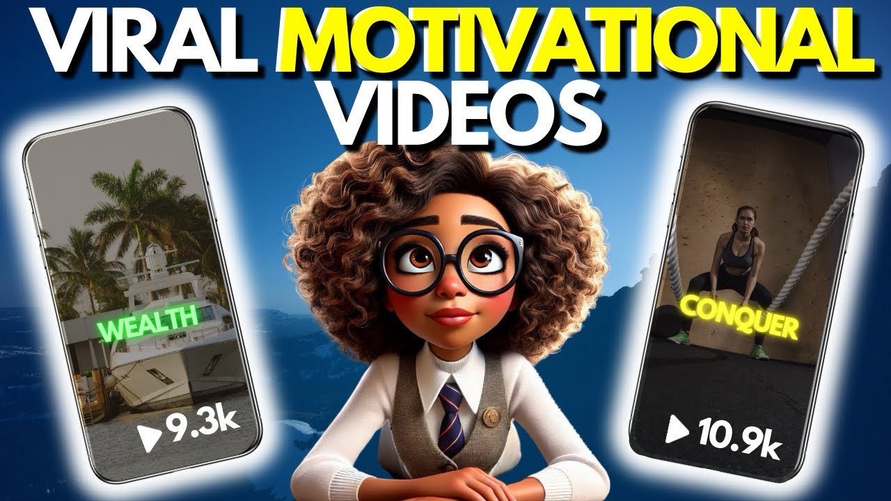 How To Make MONETIZABLE VIRAL Motivational Videos With AI on your PHONE! (Step by step)