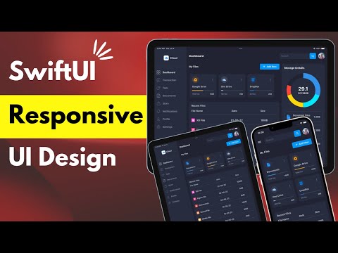 SwiftUI Responsive UI Design - Adaptive Design - MVVM - Xcode 13 - SwiftUI Tutorials