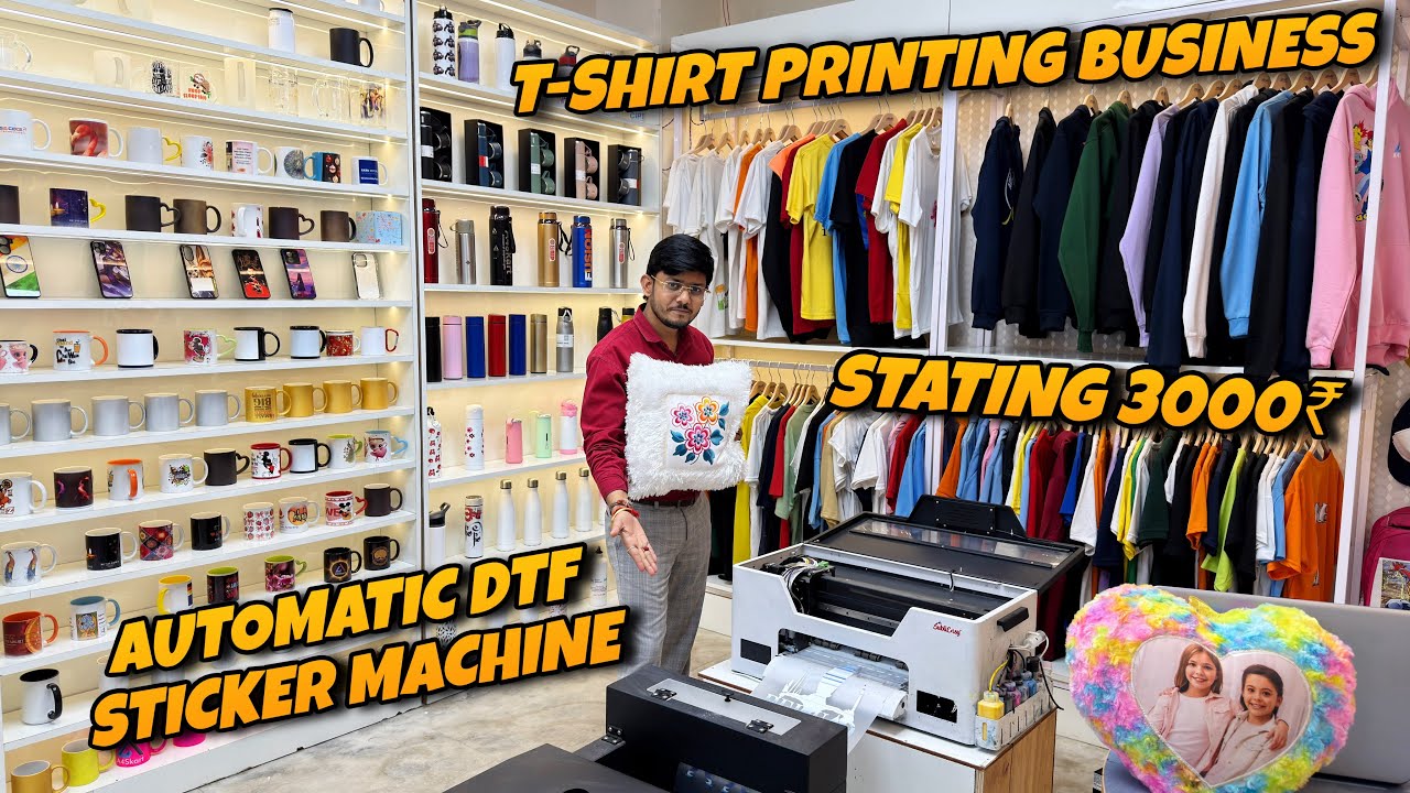 DTF Printer | 2500/- Rs | T-shirt Printing Machine | Best DTF Printer | A4 Skart Noida