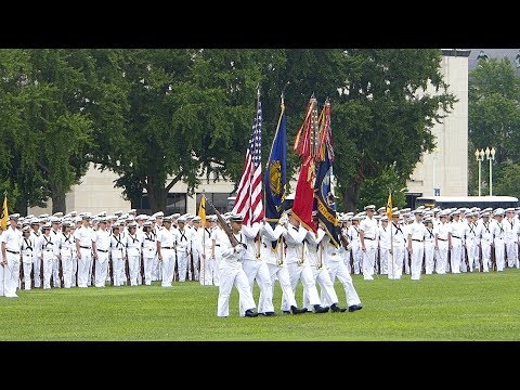 US Naval Academy （USNA） Class 2021 Plebe 2017 Formal Parade