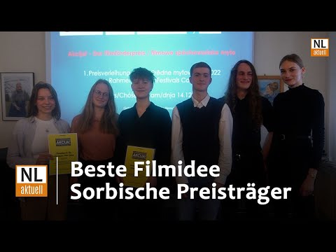 Cottbus | Auszeichnung für zwei Filmideen, sorbische Preisträger gekürt