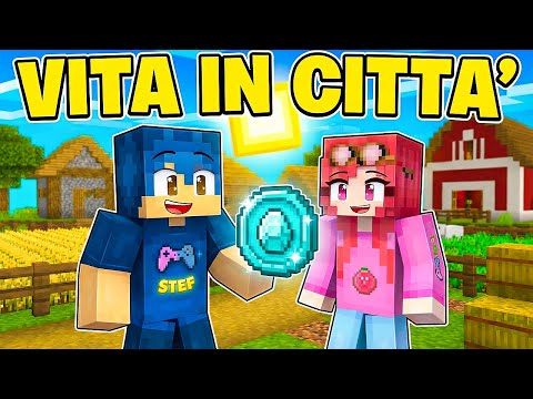 La PRIMA MONETA di DIAMANTE nella VITA IN CITTÀ REMAKE! - Minecraft S2 Ep.43