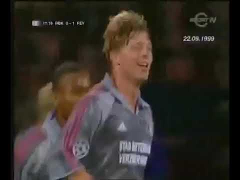 Jon Dahl Tomasson (Feyenoord) - 22/09/1999 - Rosenborg-NOR 2x2 Feyenoord - 1 gol