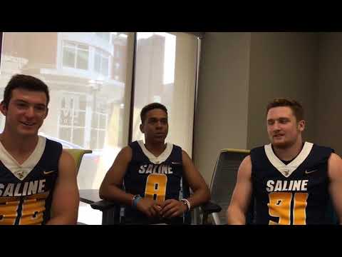 Jenga, hula hoops, swag highlight Ann Arbor football media day 1