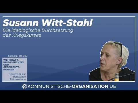Susann Witt-Stahl - Die ideologische Durchsetzung des Kriegskurses Video-Thumbnail von YouTube