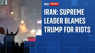 Tehran makes death penalty threat as the number killed in protests rises