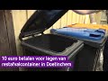 De grijze container aan de straat zetten? 'Dat kost je straks 10 euro'