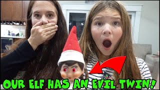 Our Elf On The Shelf Has An EVIL TWIN! Smellie Darkle