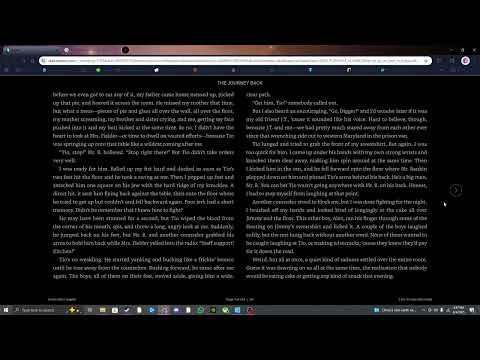 Journey Back Chapter 1