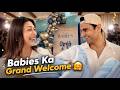 The Twins Are Finally Home ️ Grand Welcome Decorations Special Moments Divyanka Tripathi