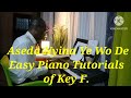How To Play Worship Song Aseda Nyina Ye Wo De Easy Piano Lessons For Beginners Pklarbi Piano