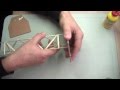 Cómo hacer una estructura de base triangular con ...