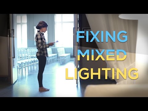 Fixing Mixed Lighting // Davinci Resolve 12 Lite Color Grading Tutorial