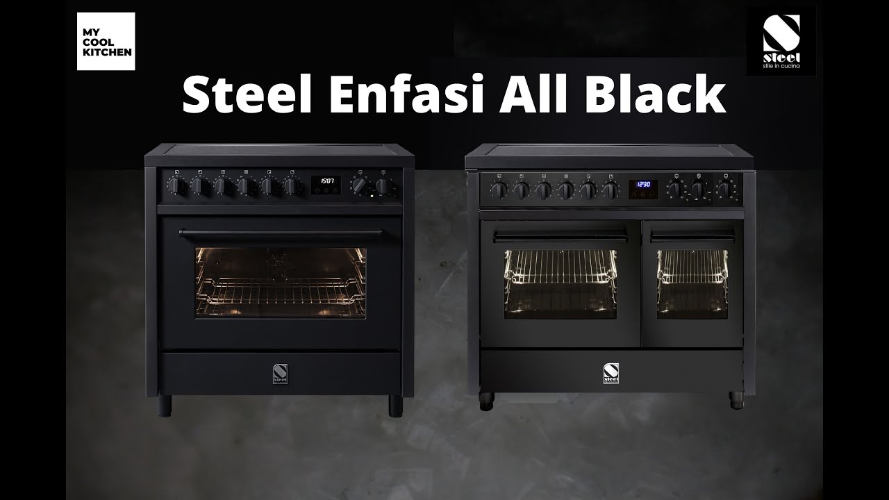 Steel Enfasi All Black  E10FF-5FI  | My Cool Kitchen