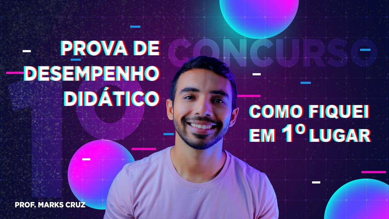 Como fiquei em primeiro lugar na Prova de Desempenho Didático. Concurso para docente do IFCE