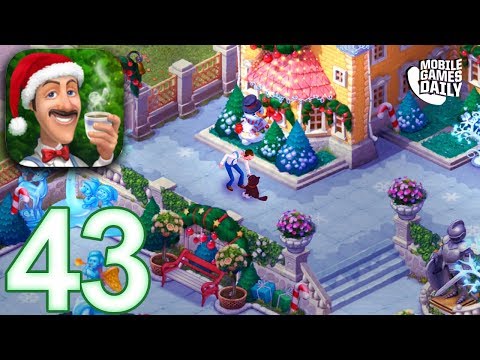 GARDENSCAPES NEW ACRES STORY Walkthrough Gameplay Part 43 - Day 30 (iOS Android)