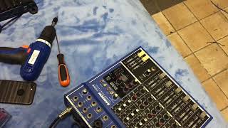Video thumbnail for Mixer Samson MDR-8 by darius5171