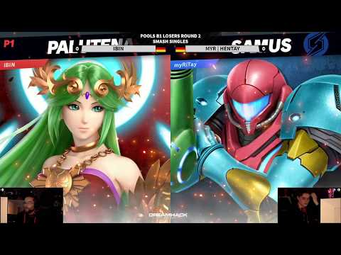 DHDE20 - iBIN (Palutena) Vs. myR | HenTay (Samus, ZSS) - Pools B1 LR2 - Ultimate