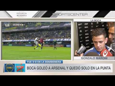 BOCA VS ARSENAL GONZALO MARONI