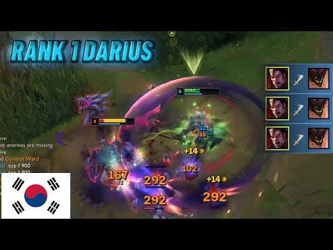 Rank 1 Darius RaiderGO finds Challenger Korean Malphite