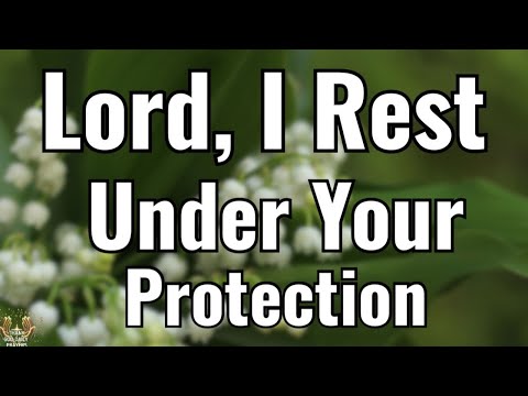 I Rest Under Your Protection Lord 🙏 | A Graceful Morning Prayer