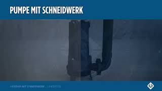 Abwasserhebepumpen mit Schneidwerk FGR Serie