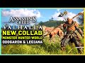 NEW Monster Hunter Odogaron & Legiana Collab In Assassins Creed Valhalla! Armor Set, Mount & More!