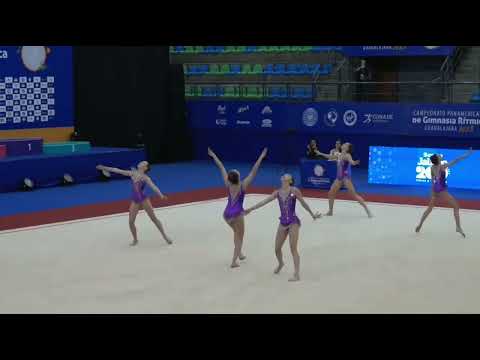 UNITED STATES AMERICA Group USA 5 Ropes JUNIOR PAN-AMERICAN  CHAMPIONSHIP GUADALAJARA 2023