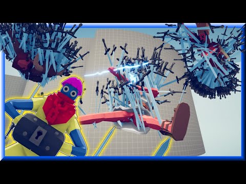 TABS - Hell Swordcster Army vs Every Faction + MODS #2 | TABS Modded Gameplay