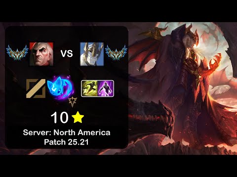 Swain Mid vs Galio - NA Challenger - Patch 25.21