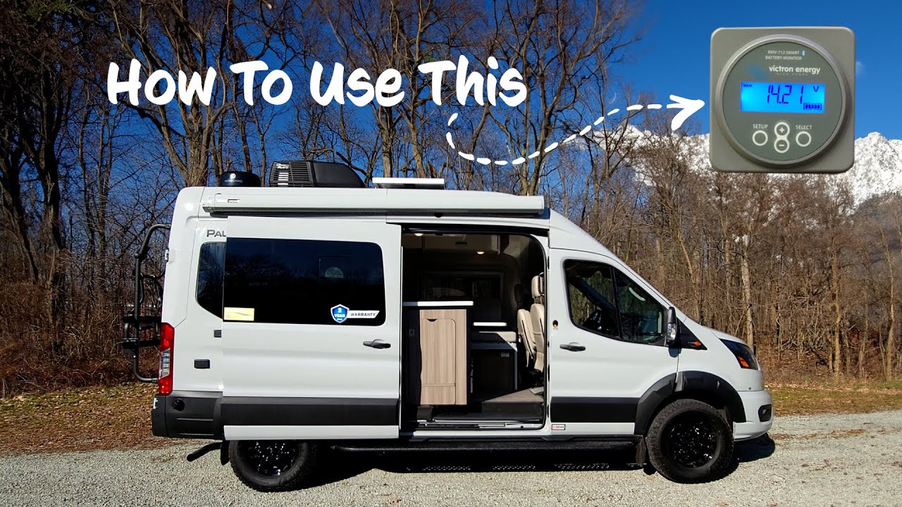How To Monitor The Lithium Batteries In Your Palladium Camper Van