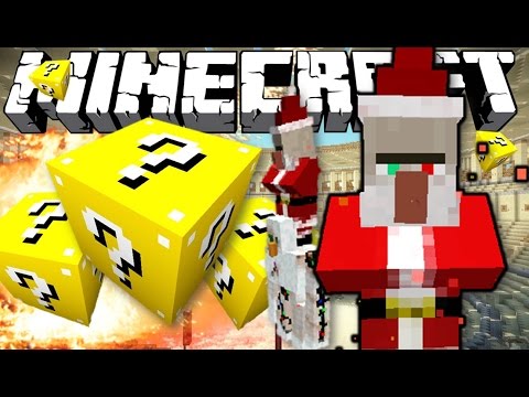 Minecraft CRAZINESS: Xtreme Boss Battle with The Christmas Witch!