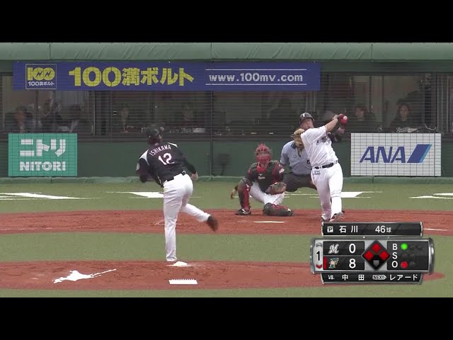 【1回裏】打線大爆発!! ファイターズ・中田の一打で初回から二桁得点!! 2018/7/31 F-M