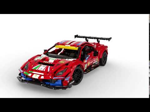 LEGO Technic 42125 - Ferrari 488 GTE AF Corse #51