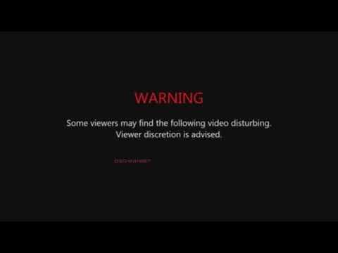 warning some viewers may find the following video disturbing
