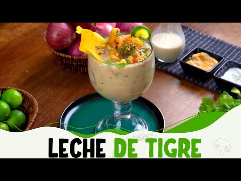 Como Preparar Leche de Tigre | Receta Peruana | Fácil y rápido de hacer
