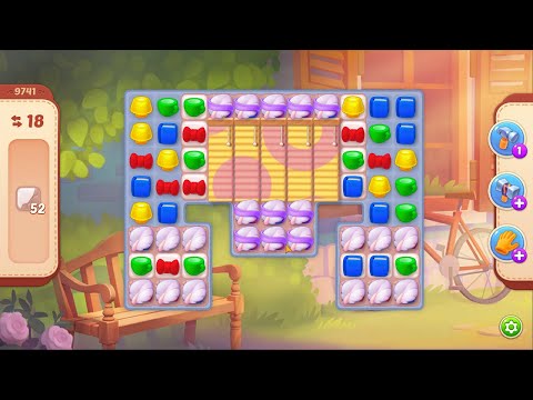 Homescapes Level 9741 No Boosters Gameplay