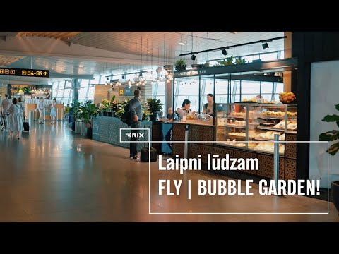 RIX  FLY and BUBBLE GARDEN opening