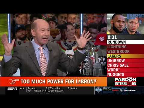PARDON THE INTERRUPTION 4/17/19 | Too much power for LeBron?