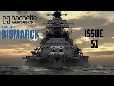 Hachette - Battleship Bismarck - Issue 51 - "Bruno" The 2nd 38cm Gun Turret