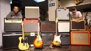 Video thumbnail for 12 Guitar Combos FULL VOLUME Comparison with LP STRAT and TELE! by Johan Segeborn