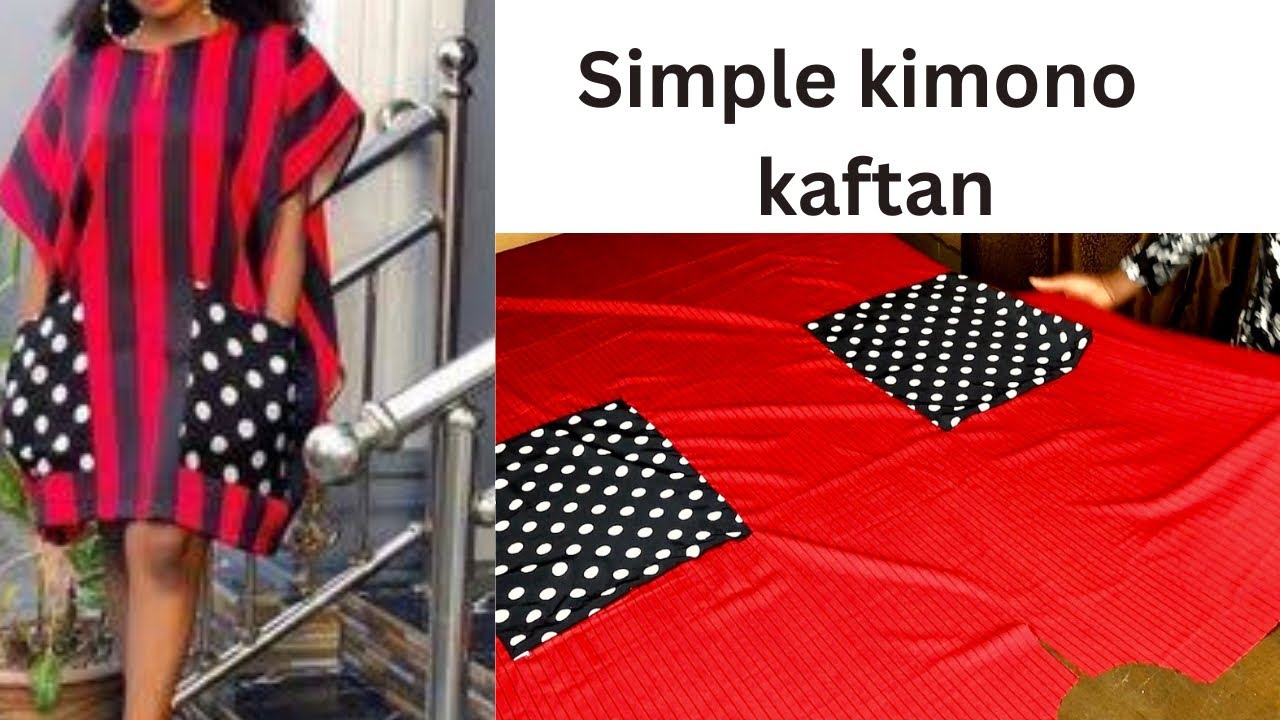 DIY free kimono kaftan for any body size