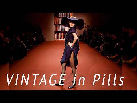 Vintage in Pills VIVIENNE WESTWOOD Spring 2001 Paris - Fashion Channel
