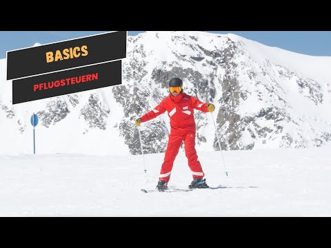 HOW TO SKI - from the plow to the parallel - plow steering