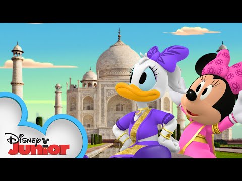 Mickey and Friends Go to India 🌸| Mickey Mornings | Mickey Mouse Mixed-Up Adventures | Disney Junior