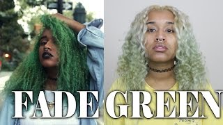 How to fade Green Hair Dye | Get Rid of Semi-Permanent Hair Dye
