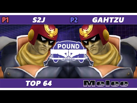 Pound 2021 - S2J (Falcon) Vs. Gahtzu (Falcon) SSBM Melee Tournament