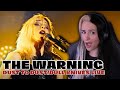 First Time Hearing THE WARNING || Dust to Dust/Dull Knives LIVE
