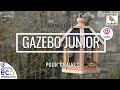 Mangeoire Gazebo Junior recyclée -Toit vert- Nature Market Mangeoires