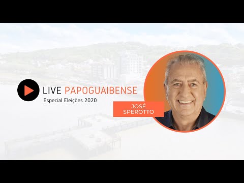 José Sperotto (PTB), candidato a prefeito de Guaíba
